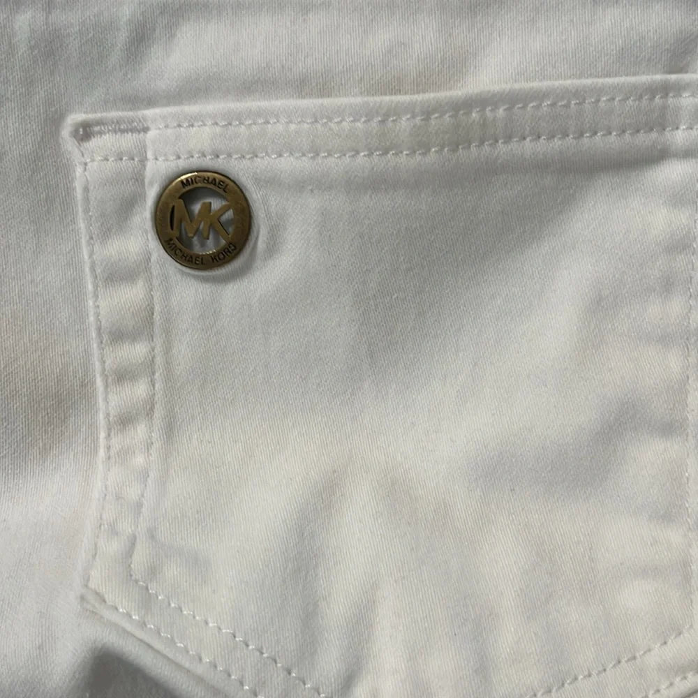 Michael Kors cropped, skinny denim jeans, size 8